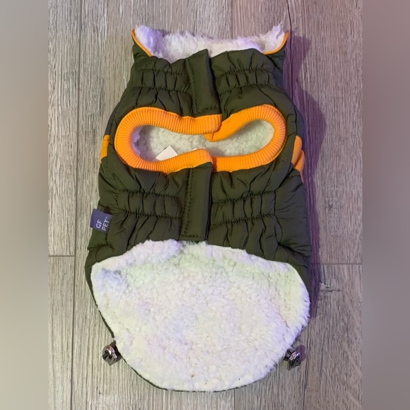 GF Pet Alpine Puffer Dark Khaki - Picture 2 of 8